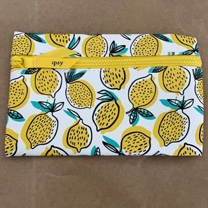 Empty Ipsy Spring Lemon Bag